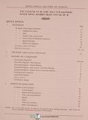 Cincinnati-Cincinnati 300, 400 and 500 Series Hypowermatic Milling Service and Parts Manual-300-400-500-Hypowermatic-Model LL-Series-08